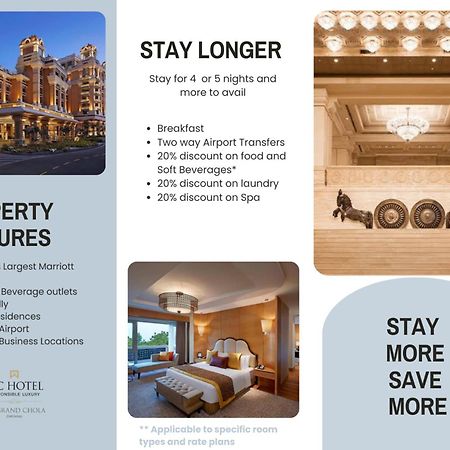 Itc Grand Chola, A Luxury Collection Hotel, Ченнаи Экстерьер фото